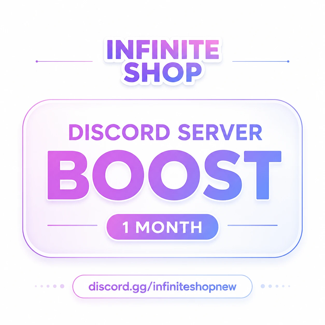 6 Boosts | 1 Month